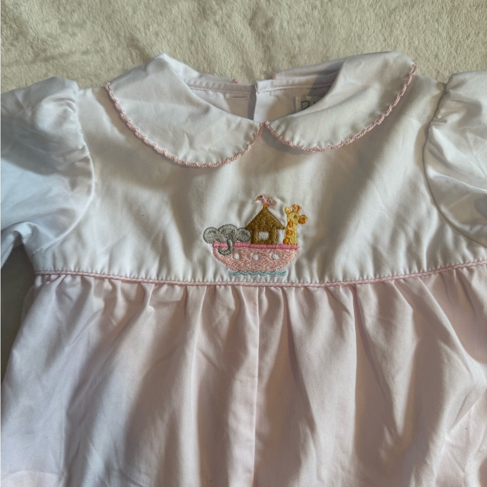 Petit Ami Soft Pink Baby Outfit - Picture 3 of 6